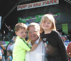 Rock concert with children